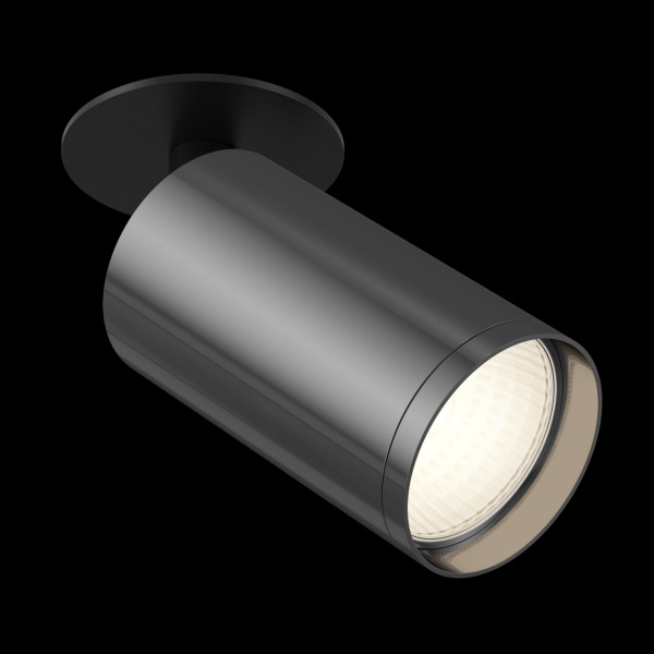 Встраиваемый светильник 1*GU10 10Вт Черный и Графит IP20 FOCUS S C049CL-1BGF Technical