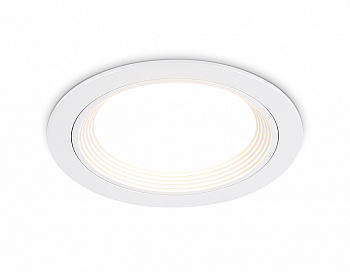 Светильник встраиваемый TN51801 WH белый GX53 max 15W D110х23 Ambrella Light