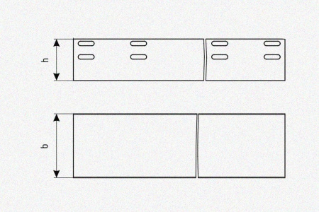 Лоток глухой ЛМГ 50х50х2000 УХЛ1 с крышкой КЛ50 УХЛ1, оцинкованный лист S1,0 ТУ 3449-036-01394366-2012