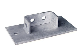 Крепление к потолку для двойного С-образного профиля 41х41,горячеоцинкованное DKC