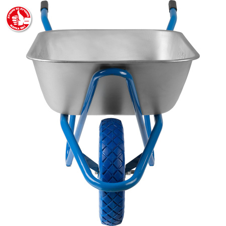 Строительная одноколесная тачка ПТ-200 110 л 220 кг ЗУБР