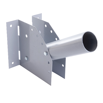 Кронштейн для уличных (консольных) светильников, диаметр 48мм,230мм,серый,ДС-1 Feron