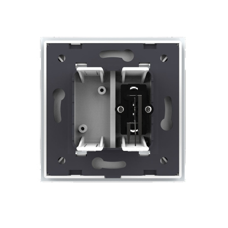 Розетка аудио RCA "2-ой тюльпан" Белая Livolo