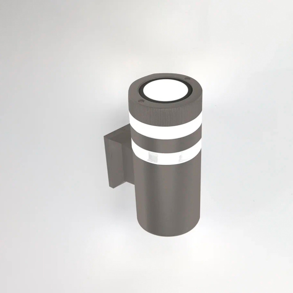 Фасадный светильник General GWL-Е27-M-IP65 Графит С двойным боковым рассеивателем Игнис