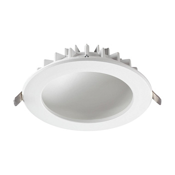 Встр.св-к IP20 LED 4000K 12W 100-240V GESSO белый NOVOTECH