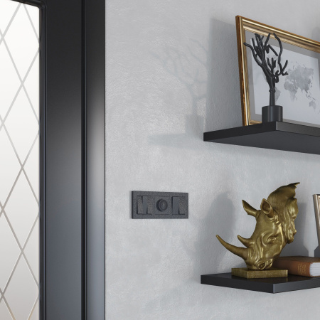 Диммер (черный) Hammer СУ IP20 Werkel