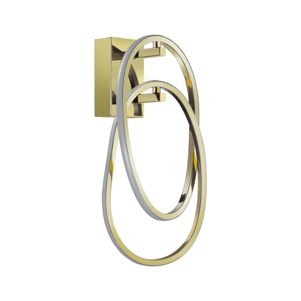 Настенный св-к LED 23W 4000K SPACE золотой/акрил ODEON LIGHT