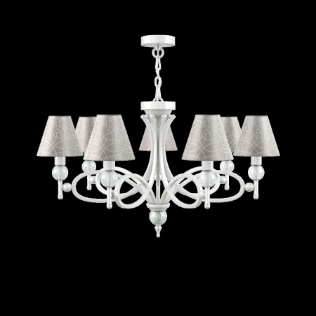 Люстра 7*E14 40Вт Матовый Белый IP20 Eclectic 1 M2-07-WM-LMP-O-4 Maytoni