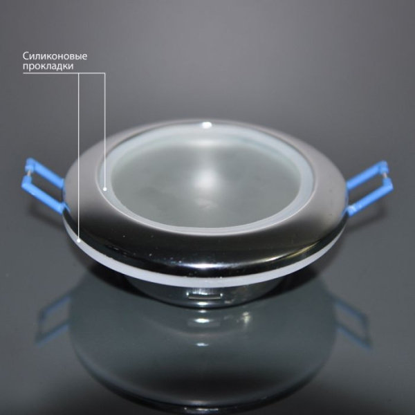 Влагозащищенный точечный светильник 1*G5.3 белый IP44 (a031492) Elektrostandard