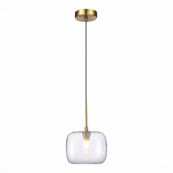 Светильник подвесной Латунь/Прозрачный G9 1*5Вт SL1049.303.01 ST LUCE