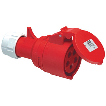 Розетка кабельная IP44 16A 3P+E 400V DKC