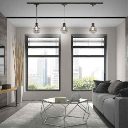 Св-к трековый однофазный IP20 E27 50W 220V ZELLE черный B NOVOTECH