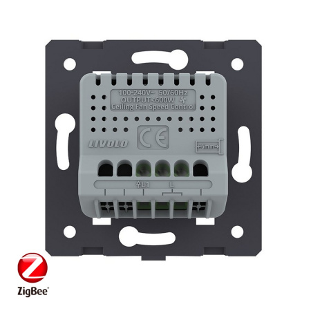 Регулятор вытяжки ZigBee, цвет золотой (механизм) Livolo