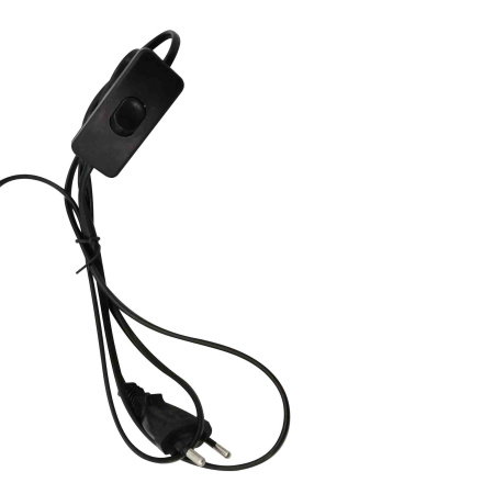 12-80 Светодиодный ночник из ротанга, 220В, 2Вт, 6 диодов, 3200K, 200Лм, 15*15*18см, голубой APEYRON