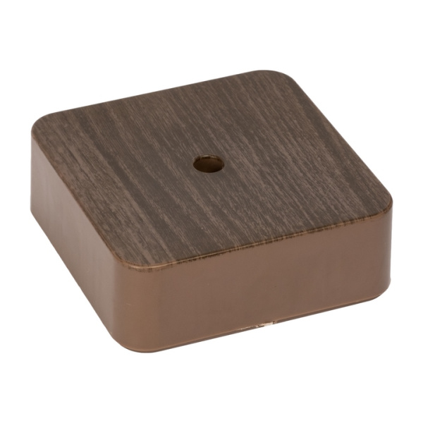 Коробка разветвительная KMP-030-030 (75х75х26) тёмное дерево PROxima EKF