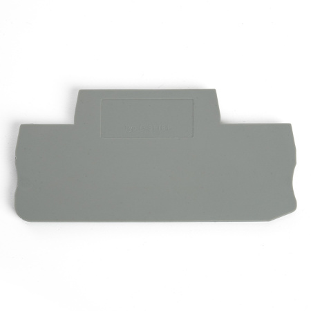 LD563-1-40 Торцевая заглушка для ЗНИ LD555 4 мм² (JXB ST 4), серый STEKKER