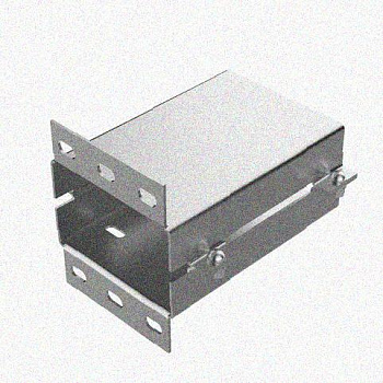 Лоток присоединительный ЛПС 200х80 УТ1,5 оцинкованный лист, S2,0
