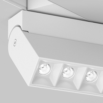 Трековый светильник LED 10Вт Белый IP20 Magnetic track system Gravity TR077-2-10W4K-W Technical Maytoni