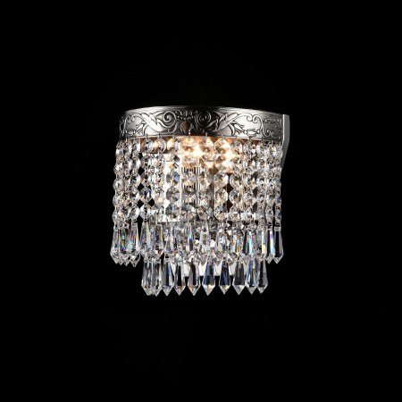 Бра 1*E27 60Вт Никель Антик IP20 Palace DIA890-WL-01-N Maytoni