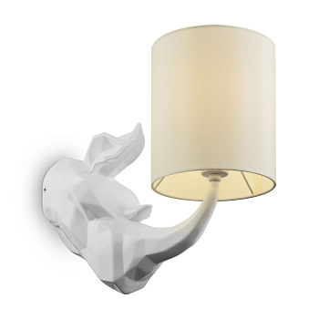 Бра 1*E14 40Вт Белый IP22 Nashorn MOD470WL-01W Maytoni