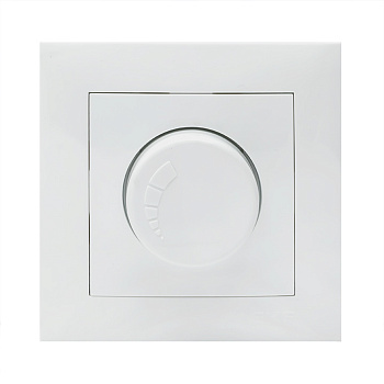 Валенсия Светорегулятор 600W 220В белый EKF