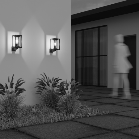 Настенный светильник (бра) 15Вт Графит IP65 Cell O452WL-01GF Outdoor Maytoni