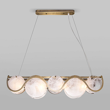 Умный подвесной светильник 4*E14 60Вт античная бронза IP20 (354/4 античная бронза) Bogate's