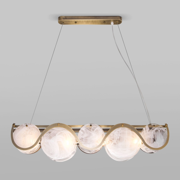 Умный подвесной светильник 4*E14 60Вт античная бронза IP20 (354/4 античная бронза) Bogate's