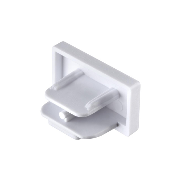 Заглушка торцевая для однофазного двухжильного шинопровода IP20 белый NOVOTECH