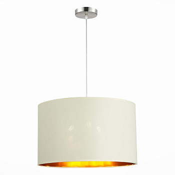 Светильник подвесной Никель/Белый, Серебристый E27 3*40Вт SLE300503-03 EVOLUCE