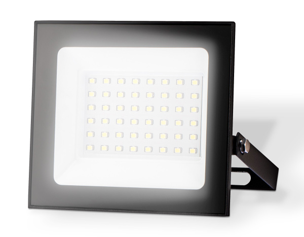 Прожектор светодиодный ST8019 BK черный IP65 LED 6500K 50W 134*116*28 Ambrella Light