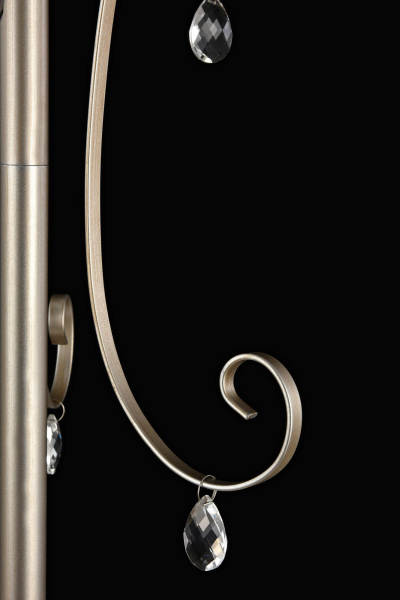 Напольный светильник (торшер) 1*E14 40Вт Кремовый с Золотом IP20 Simone FR2020-FL-01-BG Freya