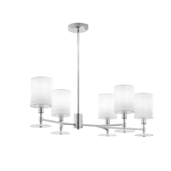 Подвесной светильник 5*E14 40Вт Хром IP20 Martina MOD034PL-05CH Maytoni