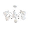Люстра 8*E14 40Вт Белый и Хром IP20 Avery FR5080PL-08W Freya