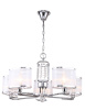 Люстра 5*E14 40Вт Хром IP20 Elin FR5016PL-05CH Freya