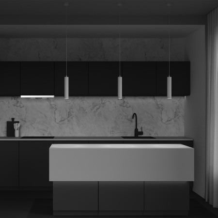 Подвесной светильник 1*GU10 10Вт Белый IP20 Pendant P075PL-01W Technical Maytoni