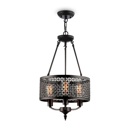 Люстра 3*E27 60Вт Коричневый IP20 Conte FR4166-PL-03C-BL Freya