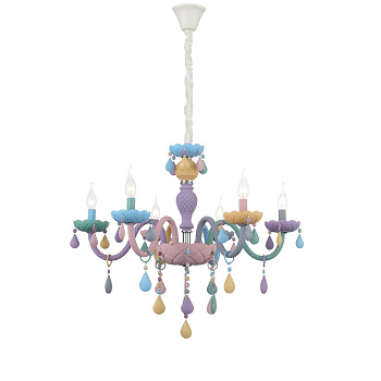 Люстра подвесная Разноцветный E14 6*40Вт SL1700.783.06 ST LUCE