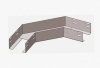 Лоток угловой замковый перфорированный КГЗ 300х60-90 УХЛ1 поворот на 90, оцинкованный лист, S1,0