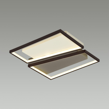 Люстра потолочная LED 72W 4752Лм 220V TARO белый,черный,серый LUMION