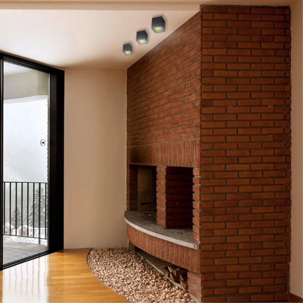 Накл.св-к IP20 LED 4000К 15W 200-260V RECTE черный NOVOTECH