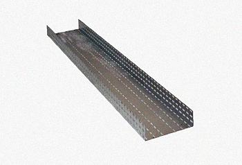 Лоток перфорированный ЛМ 200х150х2000 УТ1,5, оцинкованный лист, S1,0