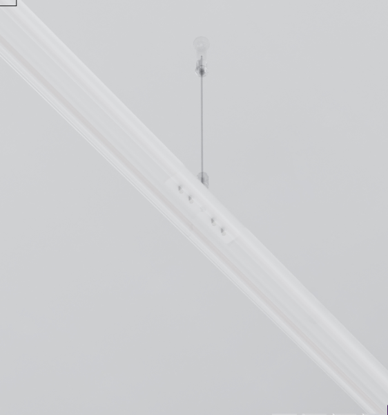 Коннектор прямой для низкопрофильного шинопровода Exility Maytoni