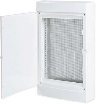 Щит слаботочный навесной "Unix" прозрачная дверь 4 габарит увеличенный IP40 PROxima EKF