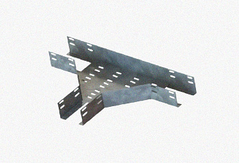 Лоток тройниковый перфорированный ОТ 50х50 УТ1,5, оцинкованный лист S1,5