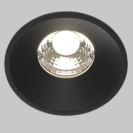 Встраиваемый светильник LED 7Вт Черный IP20 Downlight DL058-7W4K-B Technical Maytoni