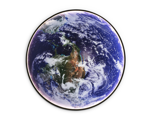 Светильник светодиодный настенно-потолочный FW11135 BK черный 38W LED 3000-6400K D600*38 Ambrella Light