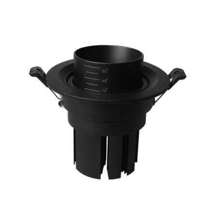 Встраиваемый светильник 15Вт 3000K Черный IP20 Elem DL052-L15B3K Technical