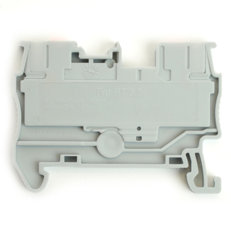 Зажим пружинный, 2-проводной проходной ЗНИ - 2,5, JXB PT 2,5, серый LD572-1-25 STEKKER Зажим пружинный, 2-проводной проходной ЗНИ - 2,5, JXB PT 2,5, серый LD572-1-25 STEKKER