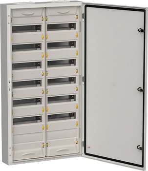 TITAN 5 Корпус мет. ЩРн-168 (2х84) 1085х570х140 IP54 сер IEK